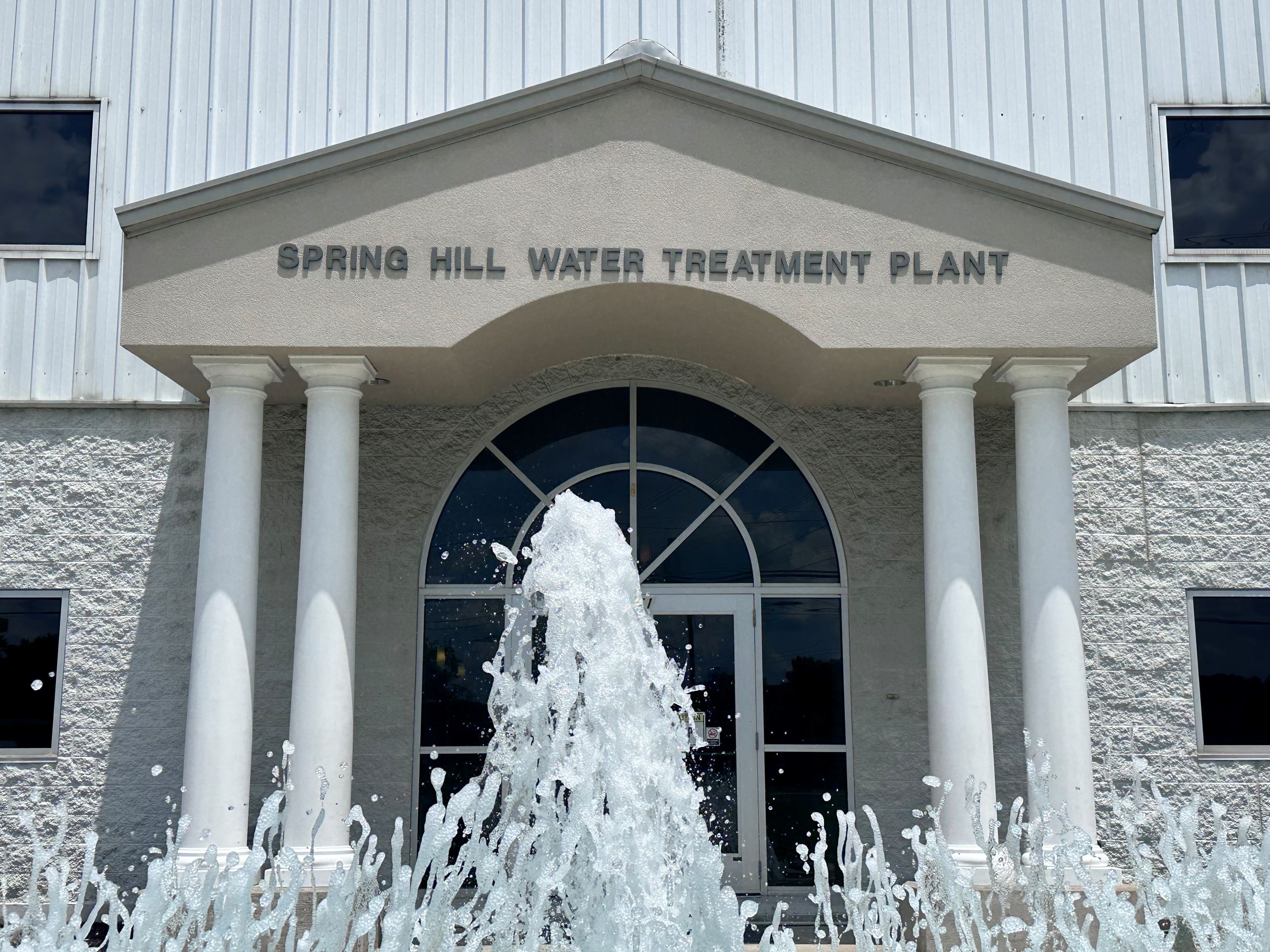 Water Treatment Plant Front