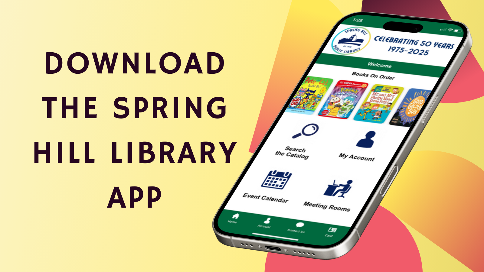 Library app for website 2025