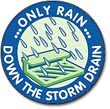 Stormwater drain logo