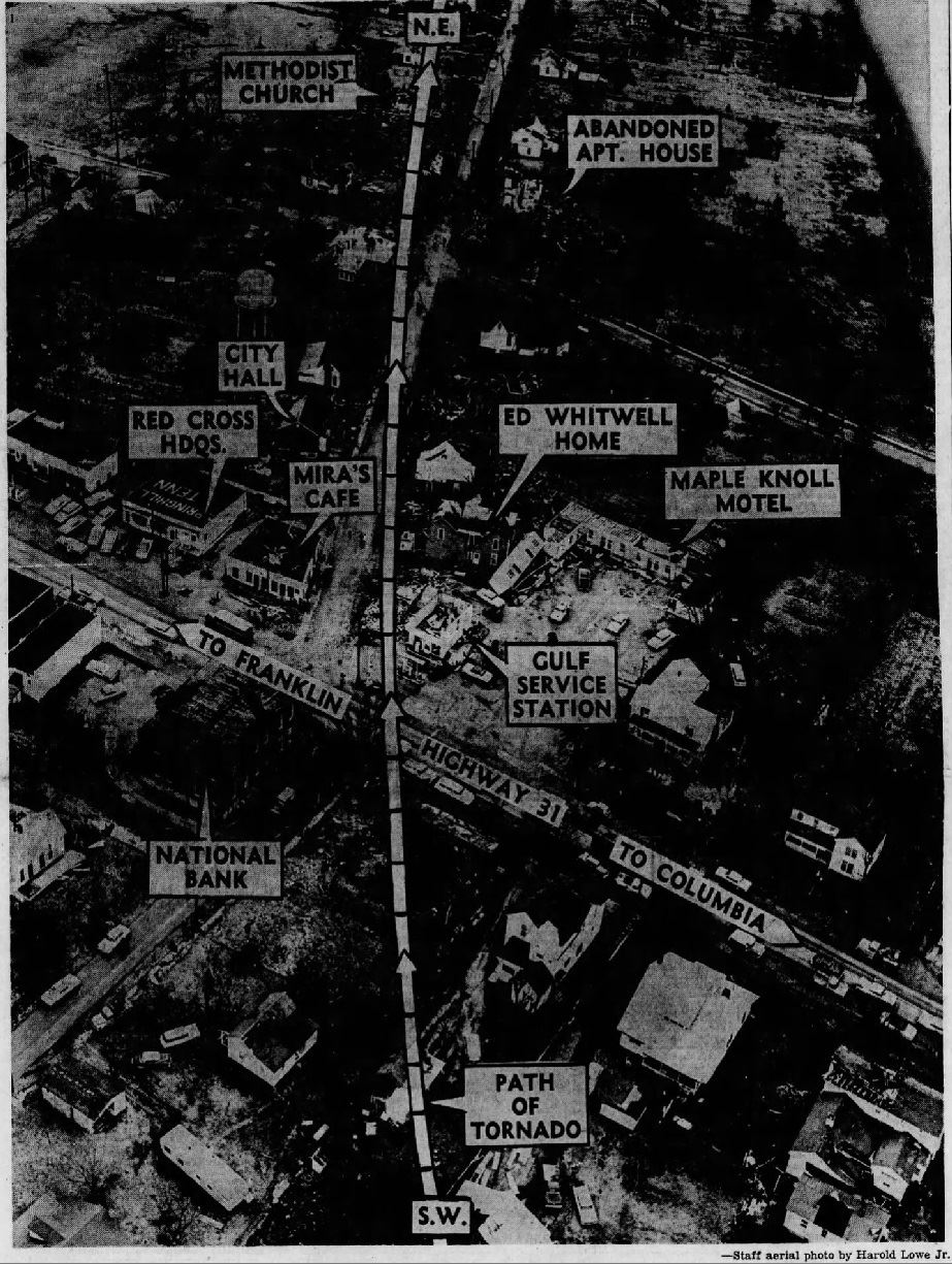 Aerial Path of Tornado_7689400