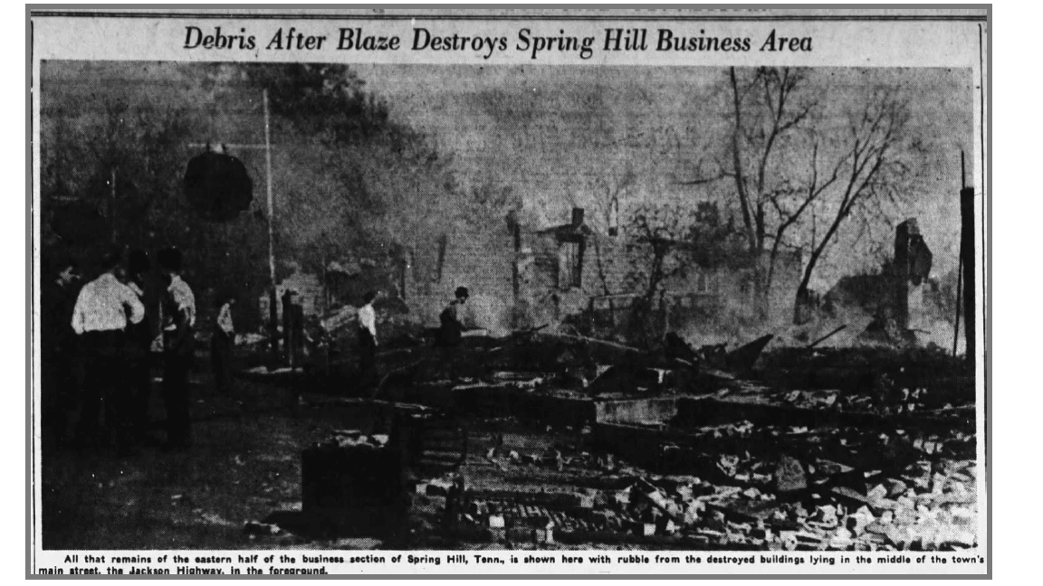 Fire of Spring Hill Clip 1