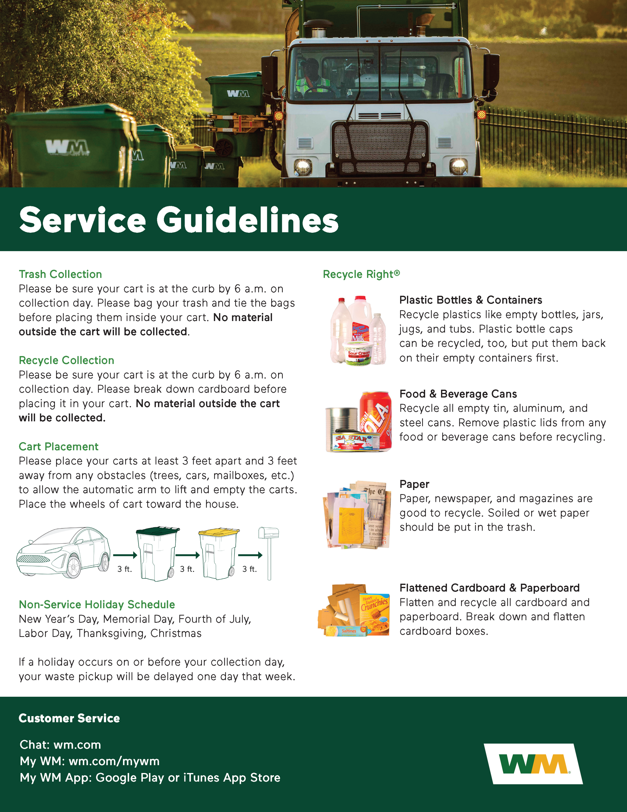 WM Service Guidelines