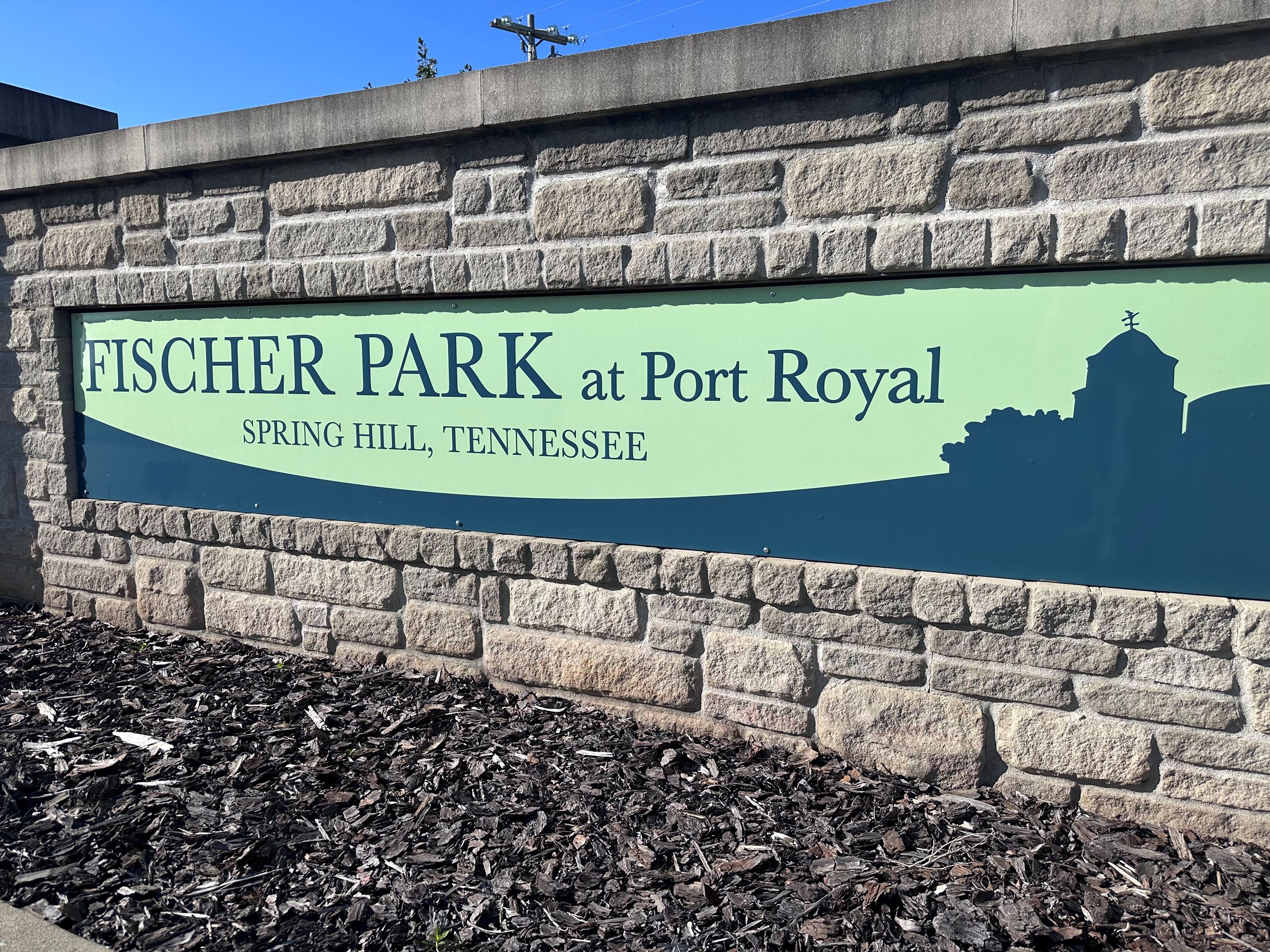 Fischer Park Sign