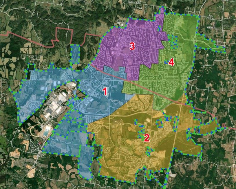 SHFD Districts 10242025