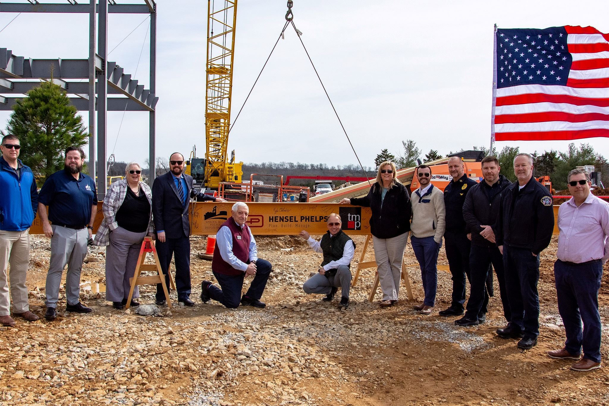 Police HQ Topping Out 1